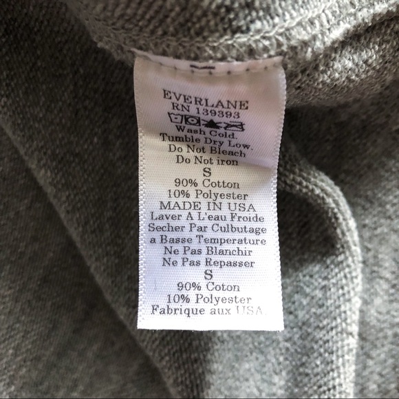 {EVERLANE} The Lightweight French Terry Crew S - Picture 7 of 7